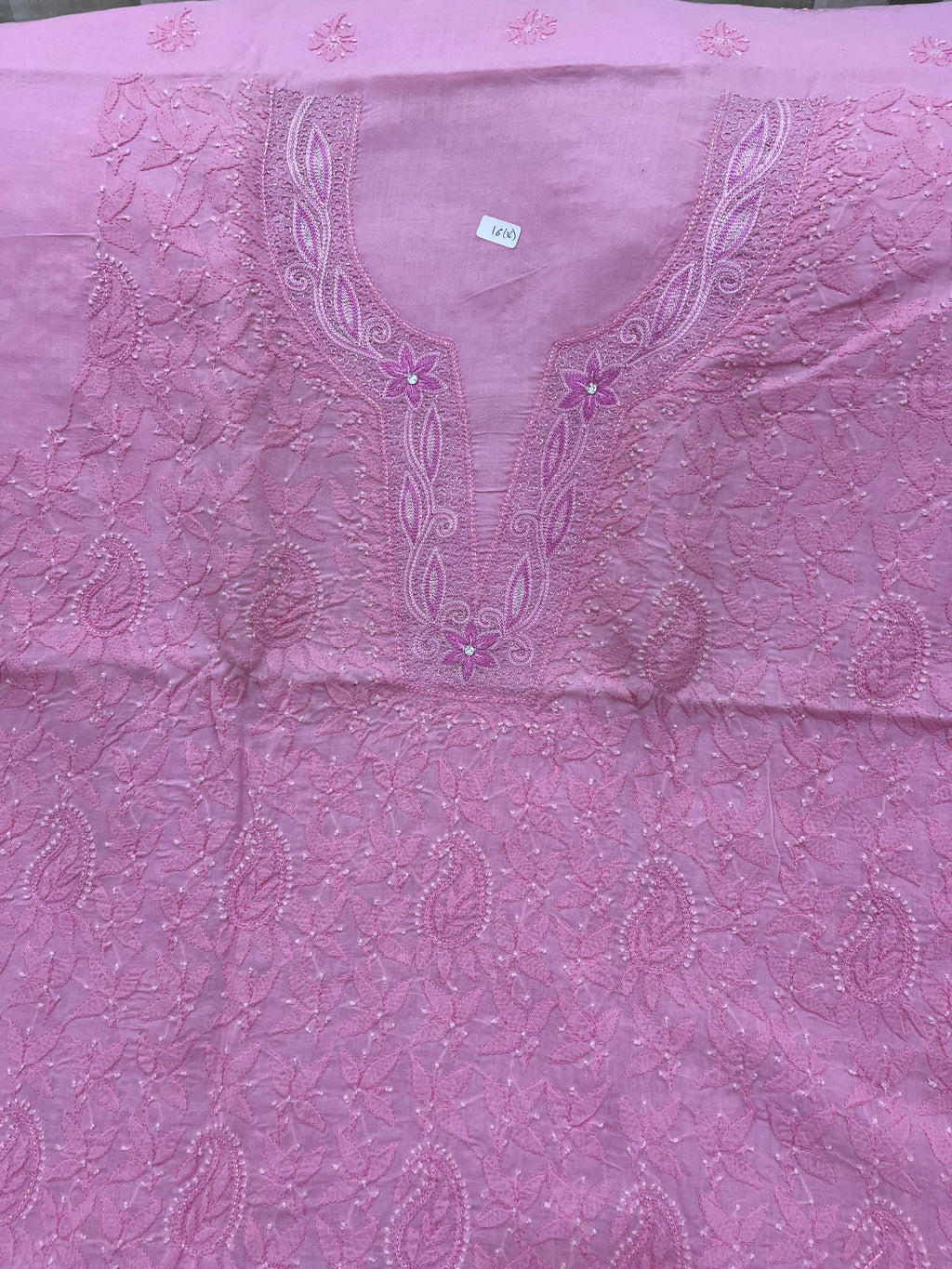 Lucknowi cotton dress material || C55