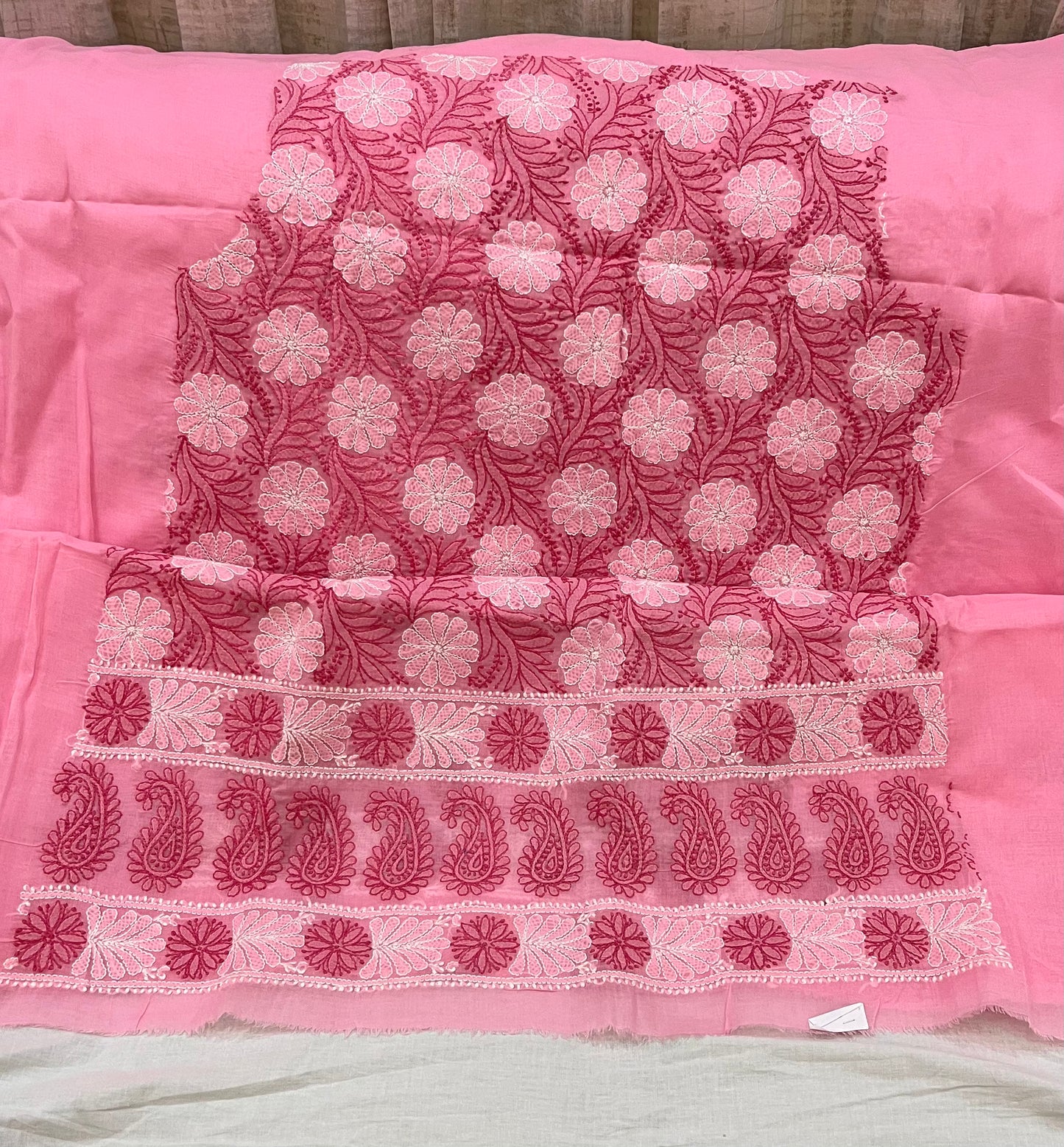 Lucknowi cotton dress material || C62