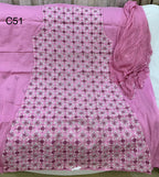 Lucknowi cotton dress material || C51